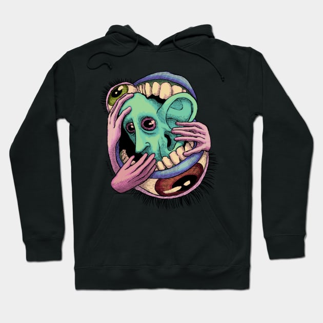 Mind Eater Hoodie by WisehArt